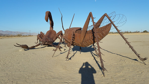 Galleta Meadows. sculptures by Ricardo Breceda